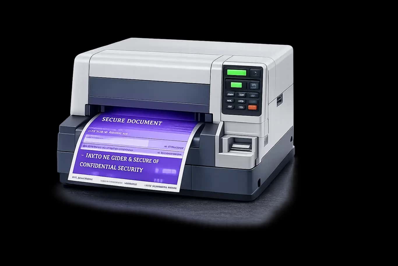 Security/Secure UV Printer